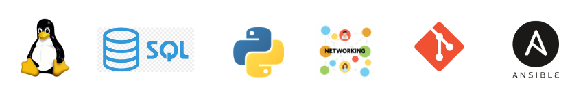 אייקונים של טכנולוגיות קורס devops