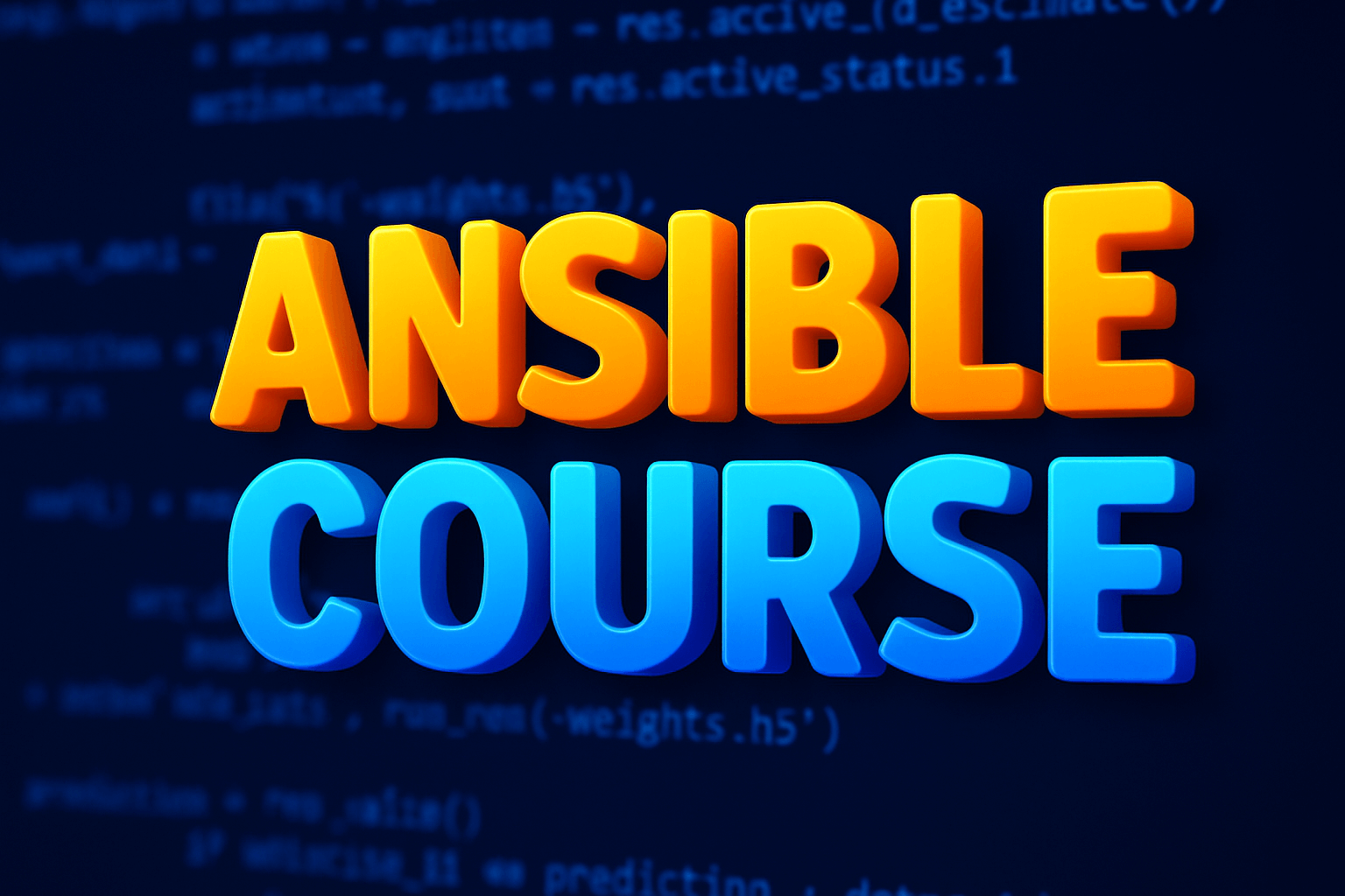 ansible course cover image