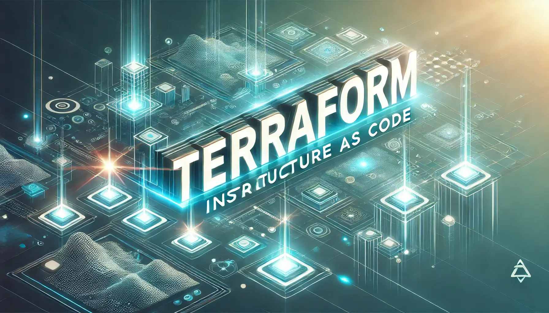 A-cutting-edge-and-ultra-modern-digital-art-image-representing-Terraform-infrastructure-as-code.-The-design-features-the-term-Terraform-displayed-