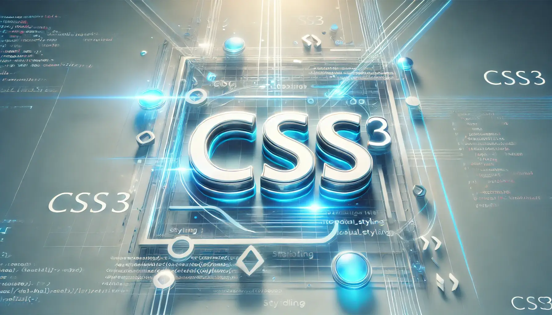 -An-elegant-and-modern-digital-art-image-representing-the-concept-of-CSS3-for-web-design-and-styling.-The-design-features-the-term-CSS3