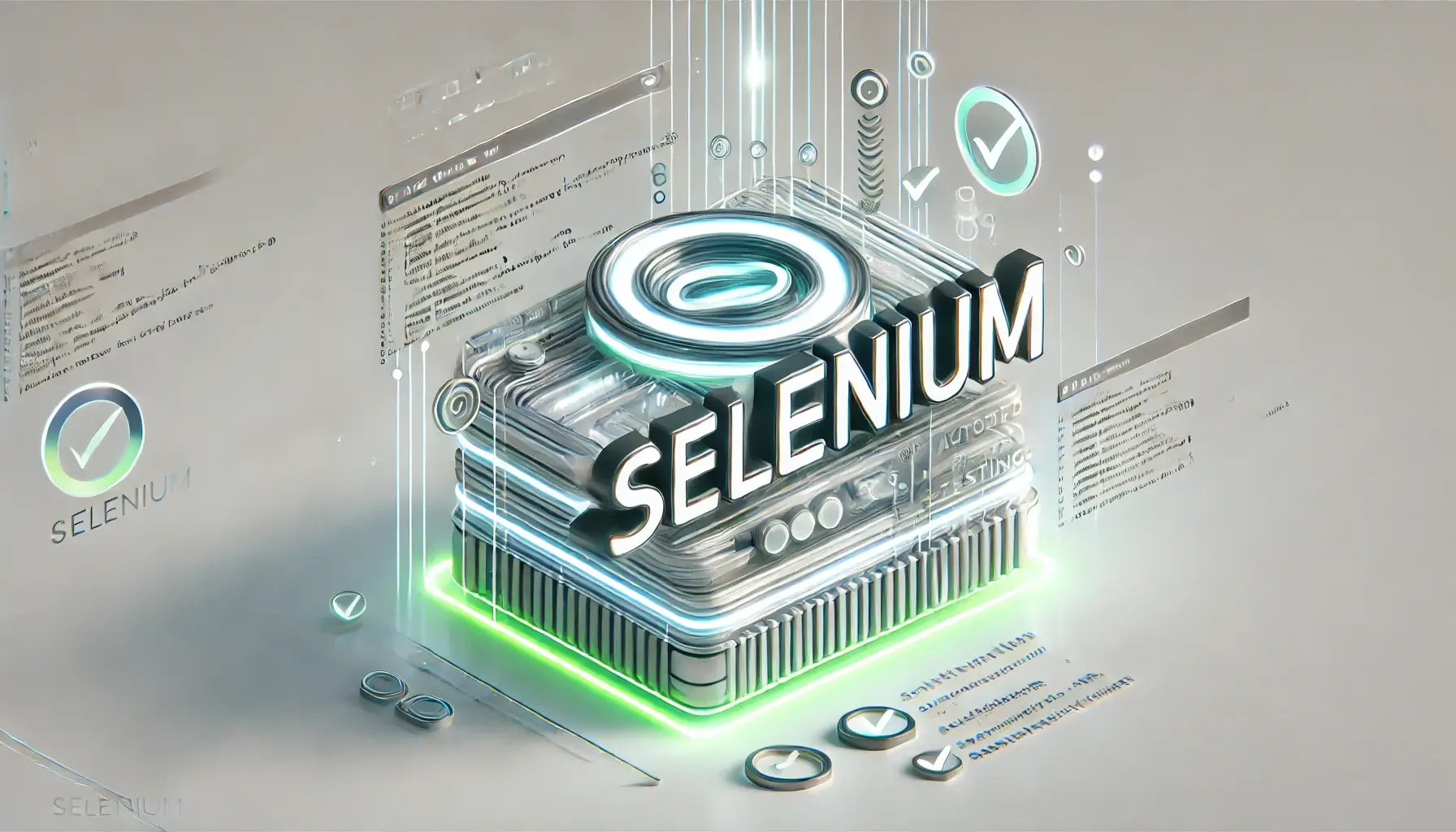 A-sleek-and-ultra-modern-digital-art-image-representing-Selenium-a-tool-for-automated-web-testing.-The-design-features-the-term-Selenium-displayed