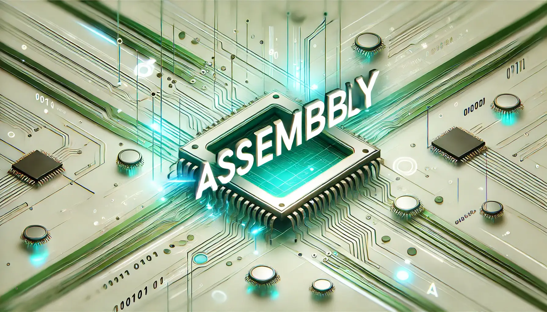 -A-sleek-and-modern-digital-art-image-representing-an-Assembly-programming-course.-The-design-features-the-term-Assembly-displayed