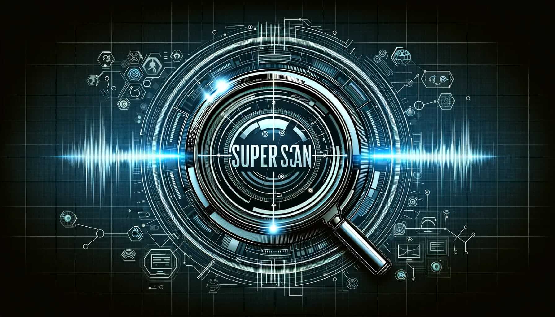 הרצת כלי בדיקות חוסן SuperScan