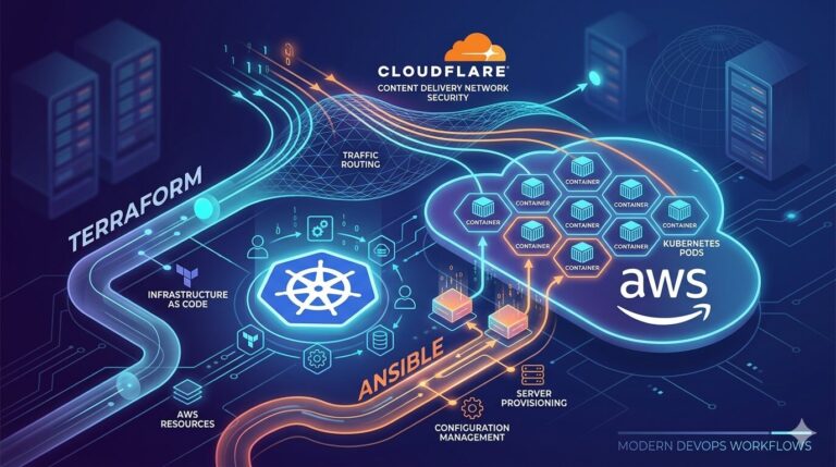 3 כלים לאוטומציה מלאה ל־Kubernetes על AWS עם Terraform, Ansible ו־Cloudflare
