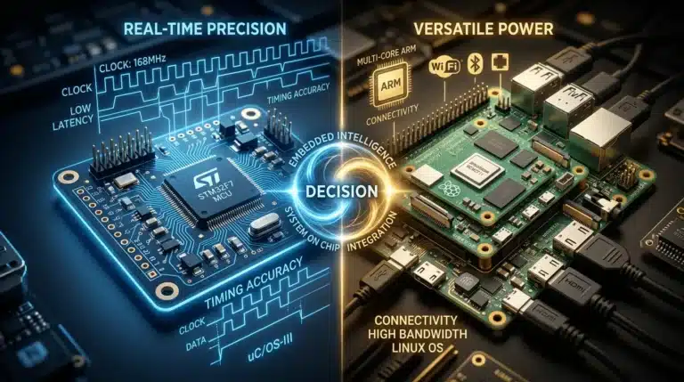 RTOS לעומת Embedded Linux — מתי לבחור מה?