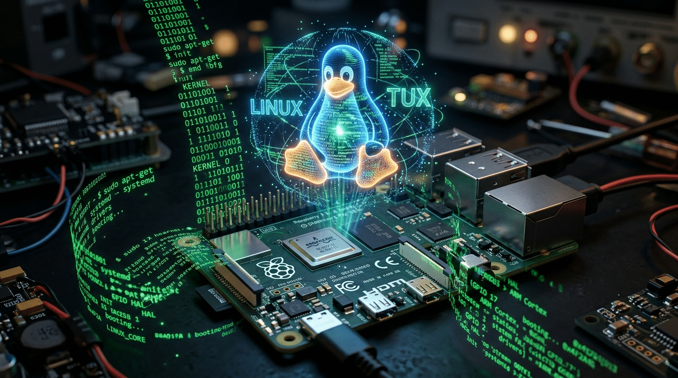 מהו Embedded Linux — מדריך מלא למתחילים