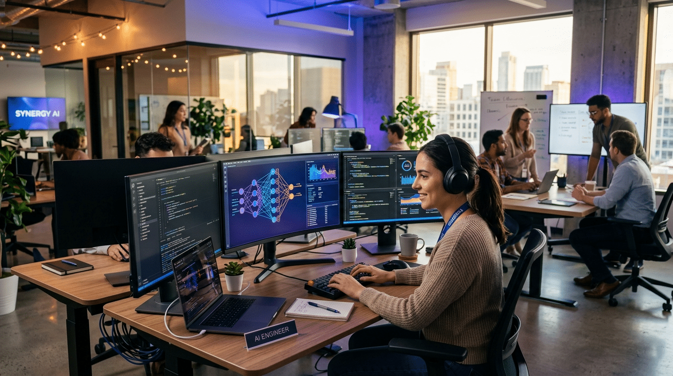 שילוב AI Engineer בצוותי פיתוח: יום בחיי מהנדס AI